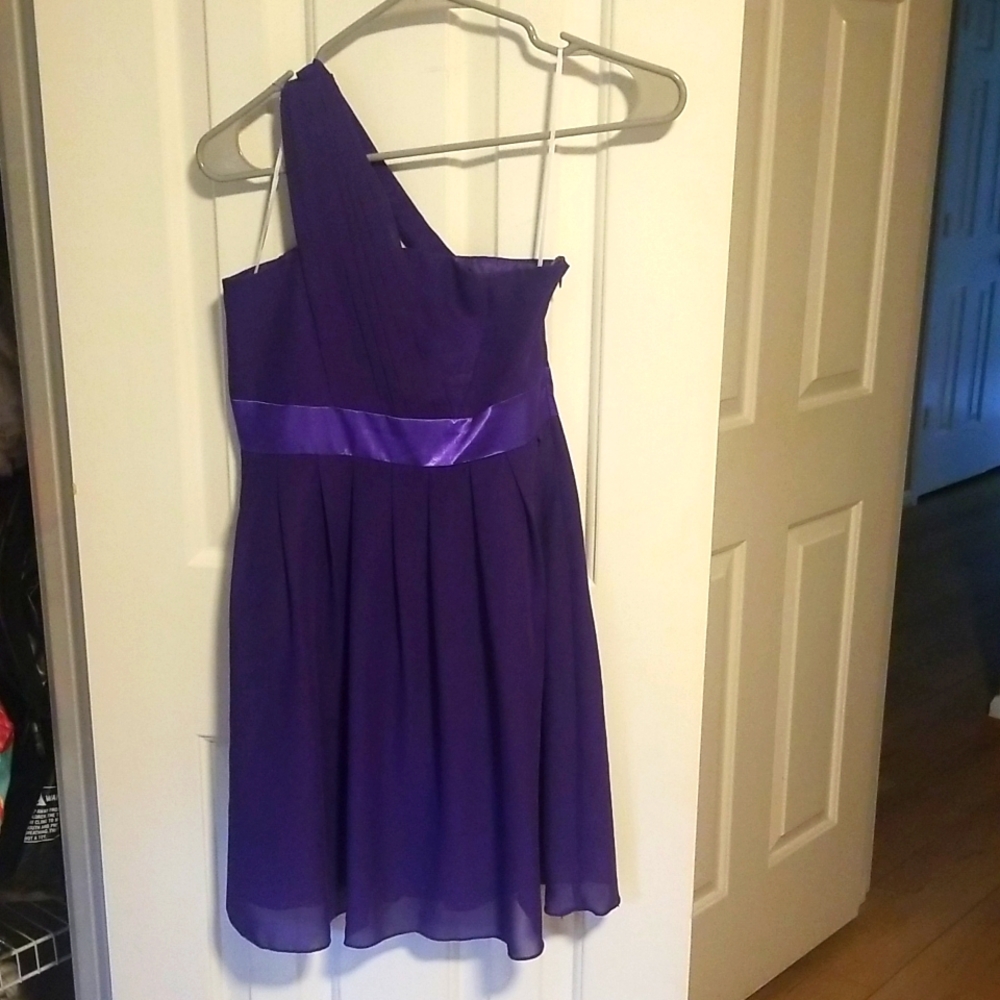Girl's Formal One Shoulder Dress